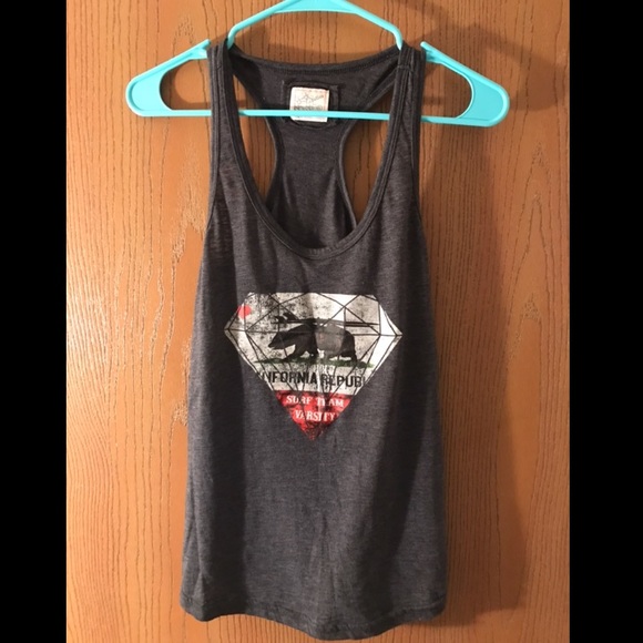 Vintage distressed tank top - Picture 1 of 3